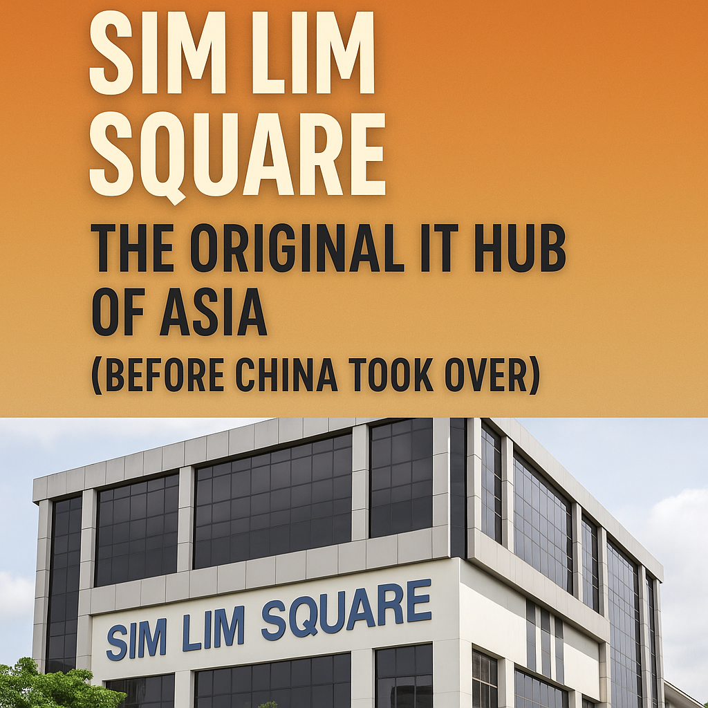 Sim lim square the original IT hub of asia before china took over