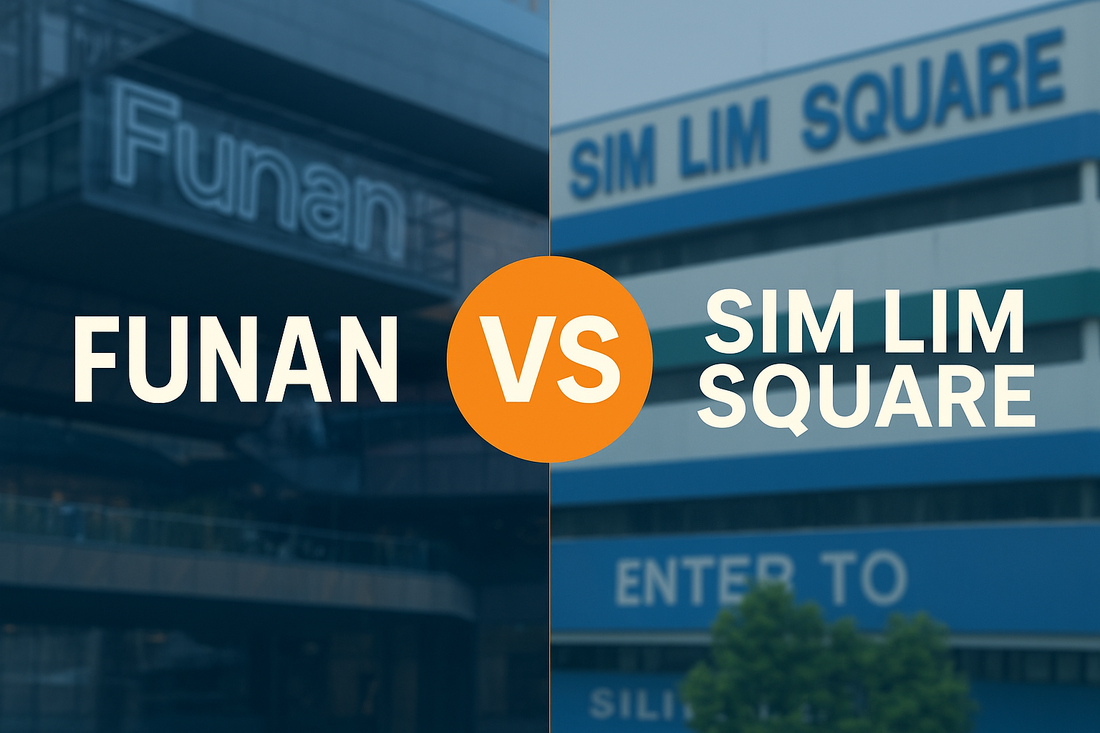 Funan vs Sim Lim Square: Singapore’s Top IT Mall Showdown